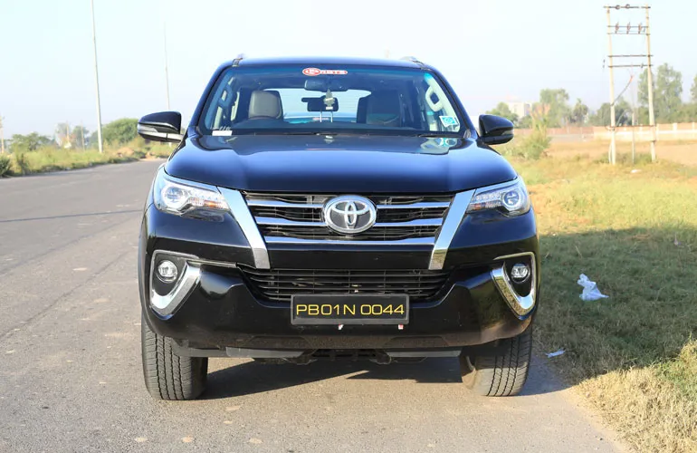 Self-drive Toyota Fortuner 4×4 automated car rentals